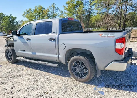 2020 Toyota Tundra Crewmax Sr5 из США, поврежденный, VIN 5TFDY5F16LX901473